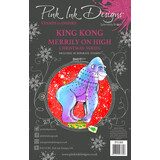 Pink Ink Designs King Kong Merrily On High A5 Clear Stamps (PI180) (OUTLET)