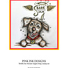 Pink Ink Designs Bark The Herald Angels Sing A5 Clear Stamps (PI178) (OUTLET)