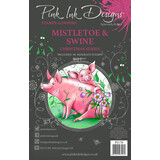 Pink Ink Designs Mistletoe & Swine A5 Clear Stamps (PI176) (OUTLET)