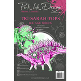 Pink Ink Designs Tri-Sarah-Tops A5 Clear Stamp (PI172) (OUTLET)