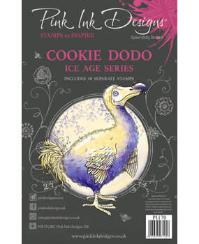 Pink Ink Designs Cookie Dodo A5 Clear Stamp (PI170) (OUTLET)
