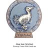 Pink Ink Designs Cookie Dodo A5 Clear Stamp (PI170) (OUTLET)