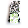 Pink Ink Designs Koala-ty Hugs A5 Clear Stamp (PI166) (OUTLET)