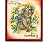 Pink Ink Designs Koala-ty Hugs A5 Clear Stamp (PI166) (OUTLET)