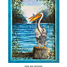 Pink Ink Designs Pelican A5 Clear Stamp (PI164) (OUTLET)