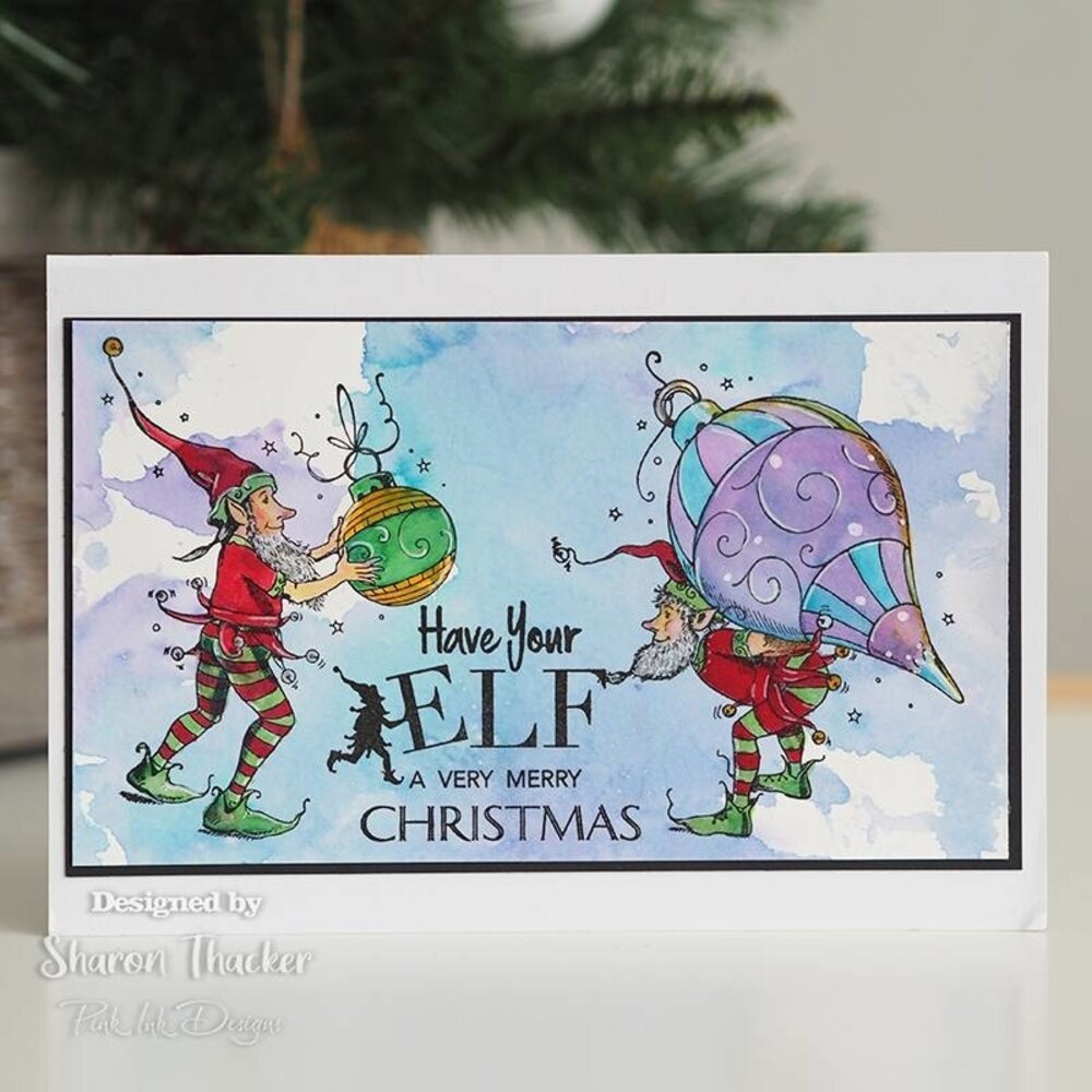 Pink Ink Designs Love Your Elf A5 Clear Stamp (PI123) (OUTLET) Pink Ink Designs Love Your Elf A5 Clear Stamp (PI123) (OUTLET)