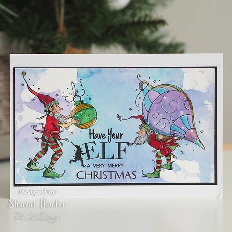 Pink Ink Designs Love Your Elf A5 Clear Stamp (PI123) (OUTLET) Pink Ink Designs Love Your Elf A5 Clear Stamp (PI123) (OUTLET)