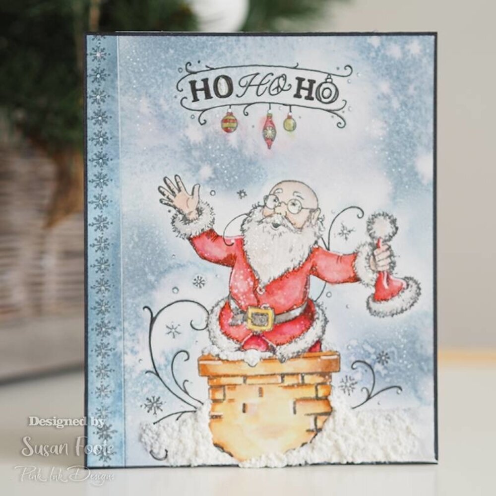 Pink Ink Designs Just Be-claus A5 Clear Stamp (PI121) (OUTLET)