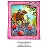 Pink Ink Designs Oyster Frills A6 Clear Stamp (PI117) (OUTLET)