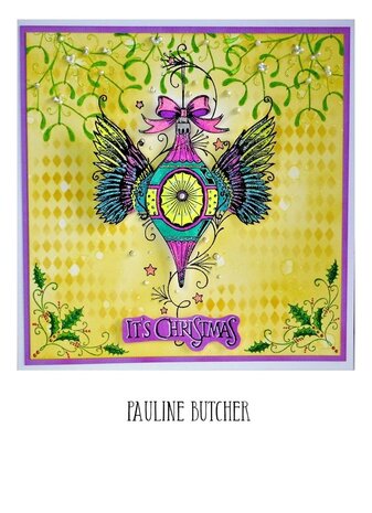 Pink Ink Designs Baubles A6 Clear Stamps (PI0A6036) (OUTLET)