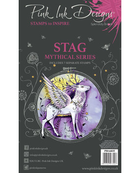 Pink Ink Designs Stag A6 Clear Stamps (PI0A6035) (OUTLET)