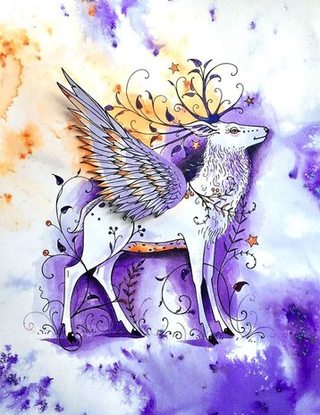 Pink Ink Designs Stag A6 Clear Stamps (PI0A6035) (OUTLET)