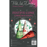 Pink Ink Designs Festive Cone A6 Clear Stamps (PI0A6034) (OUTLET)