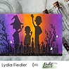 Picket Fence Studios Be Spooky Together 6x6 Inch Stencil (SC-261) (OUTLET)