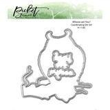 Picket Fence Studios Whooo are You? 4x4 Inch Dies (H-112D) (OUTLET)