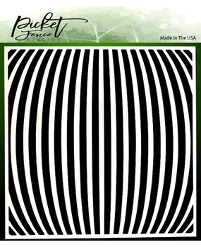 Picket Fence Studios Movement 6x6 Inch Stencil (SC-230) (OUTLET)