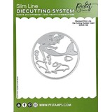 Picket Fence Studios Mermaid Slim Line 6x6 Inch Die Cutting System Insert (SDCS-106) (OUTLET)