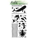 Picket Fence Studios Mermaids of the Sea 4x8 Inch Clear Stamps (OC-117) (OUTLET)