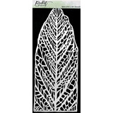 Picket Fence Studios Slim Line Leaf Stencil (SC-196) (OUTLET)
