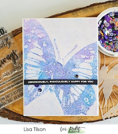 Picket Fence Studios Dart Butterfly 6x6 Inch Stencil (SC-187) (OUTLET) Picket Fence Studios Dart Butterfly 6x6 Inch Stencil (SC-187) (OUTLET)