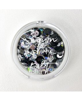 Picket Fence Studios Black Russian Sequin Mix (SQ-103) (OUTLET)