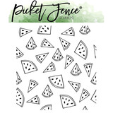 Picket Fence Studios Watermelon Nectar 4x4 Inch Clear Stamps (BB-214) (OUTLET)