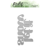 Picket Fence Studios Let it Snow 4x6 Inch Word Dies (PFSD-302) (OUTLET)