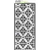 Picket Fence Studios Slim Line Tile Montage 4x10 Inch Stencil (SC-329) (OUTLET)