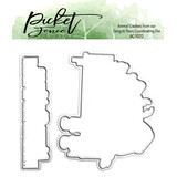 Picket Fence Studios Animal Crackers from our Gang to Yours 4x4 Inch Metal Dies (AC-102D) (OUTLET)