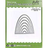 Picket Fence Studios Rainbow Slim Line 4x4 Inch Die Cutting System Insert (SDCS-150) (OUTLET)