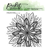 Picket Fence Studios A Wreath for all Seasons 6x6 Inch Clear Stamp (F-159) (OUTLET)