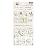 P13 Love and Lace Stickers 02 (18pcs) (P13-LAL-12) (OUTLET)