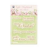 P13 Believe in Fairies Light Chipboard Embellishments ESP (8pcs) (P13-BIF-52) (OUTLET)