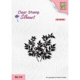 Nellie Snellen Silhouette Clear Stamps Ficus (SIL119) (OUTLET)