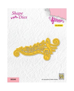 Nellie Snellen Shape Dies Musical Notes (SD240) (OUTLET) Nellie Snellen Shape Dies Musical Notes (SD240) (OUTLET)