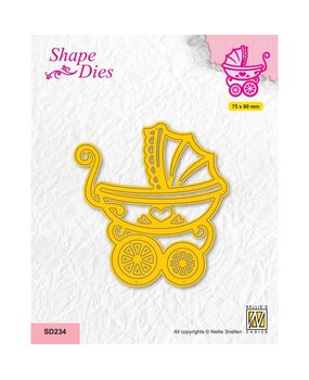 Nellie Snellen Shape Dies Pram (SD234) (OUTLET) Nellie Snellen Shape Dies Pram (SD234) (OUTLET)