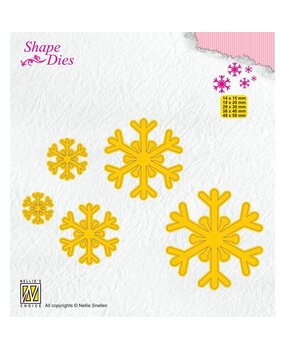 Nellie Snellen Shape Dies Snowflakes (SD168) (OUTLET) Nellie Snellen Shape Dies Snowflakes (SD168) (OUTLET)