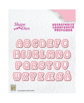 Nellie Snellen Shape Dies Alphabet 3 (SD080) (OUTLET) Nellie Snellen Shape Dies Alphabet 3 (SD080) (OUTLET)