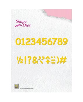 Nellie Snellen Shape Dies Numbers and Punctuation Marks (SD038) (OUTLET) Nellie Snellen Shape Dies Numbers and Punctuation Marks (SD038) (OUTLET)