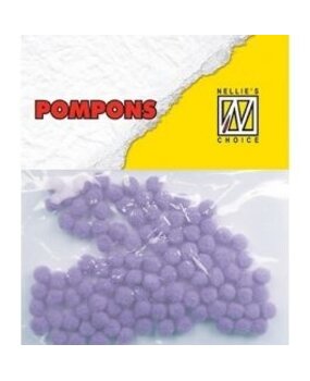 Nellie Snellen Pompons Mini 3mm Light Purple (100pcs) (POM026) (OUTLET) Nellie Snellen Pompons Mini 3mm Light Purple (100pcs) (POM026) (OUTLET)