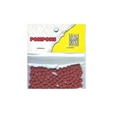 Nellie Snellen Pompons Mini 3mm Burgundy (100pcs) (POM024) (OUTLET)
