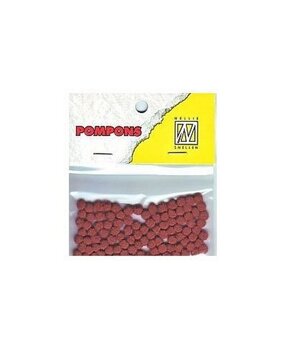 Nellie Snellen Pompons Mini 3mm Burgundy (100pcs) (POM024) (OUTLET) Nellie Snellen Pompons Mini 3mm Burgundy (100pcs) (POM024) (OUTLET)