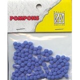 Nellie Snellen Pompons Mini 3mm Light Blue (100pcs) (POM019) (OUTLET)