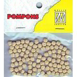Nellie Snellen Pompons Mini 3mm Beige (100pcs) (POM017) (OUTLET)