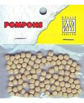 Nellie Snellen Pompons Mini 3mm Beige (100pcs) (POM017) (OUTLET) Nellie Snellen Pompons Mini 3mm Beige (100pcs) (POM017) (OUTLET)