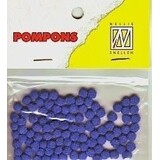 Nellie Snellen Pompons Mini 3mm Royal Blue (100pcs) (POM016) (OUTLET)
