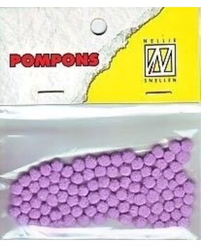 Nellie Snellen Pompons Mini 3mm Orchid (100pcs) (POM009) (OUTLET) Nellie Snellen Pompons Mini 3mm Orchid (100pcs) (POM009) (OUTLET)