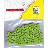 Nellie Snellen Pompons Mini 3mm Lime (100pcs) (POM007) (OUTLET)