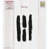 Nellie Snellen Clear Stamps Stripes (NSCS013) (OUTLET)