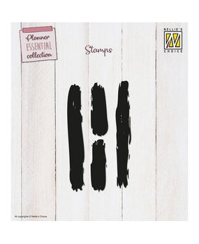 Nellie Snellen Clear Stamps Stripes (NSCS013) (OUTLET)